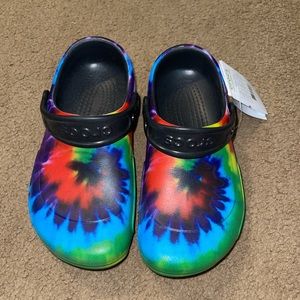 Crocs Tie Dye Bistro Graphic Clog